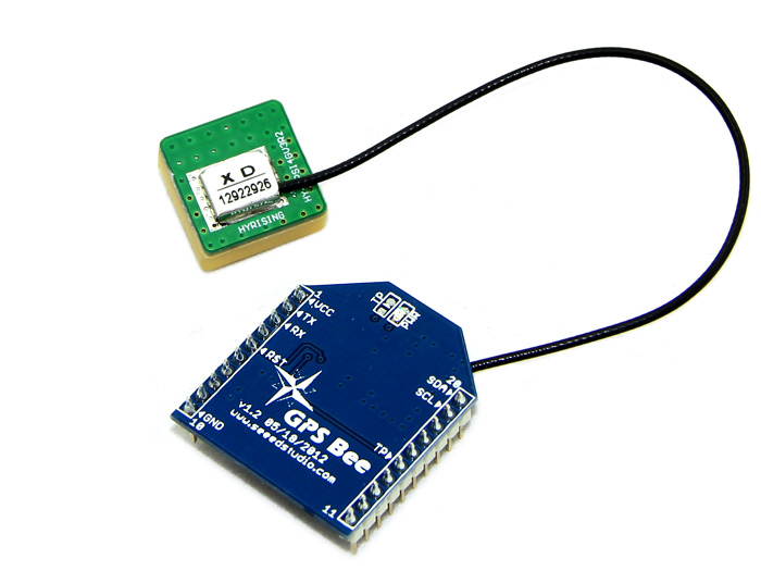 SeeedStudio GPS Bee kit (with Mini Embedded Antenna) [SKU: 113050003] ( GPS 키트 )